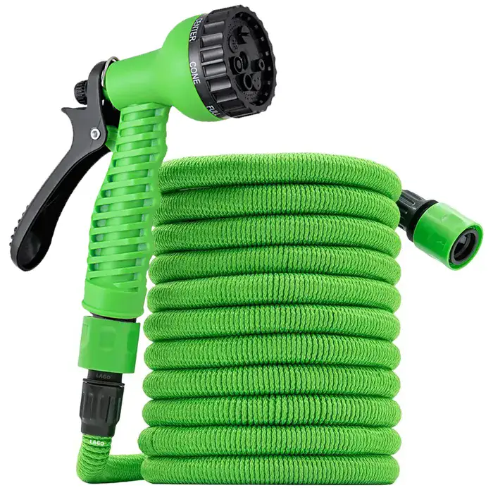 צינור גינה לטקס מתכווץ ונמתח עד פי 3 איכותי