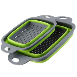 מסננת סיליקון מתקפלת בקלות