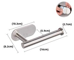 מתקן טואלט ניקל מוברש