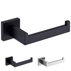 מתקן לנייר טואלט מנירוסטה דבק 3M חזק ללא קדיחה 501